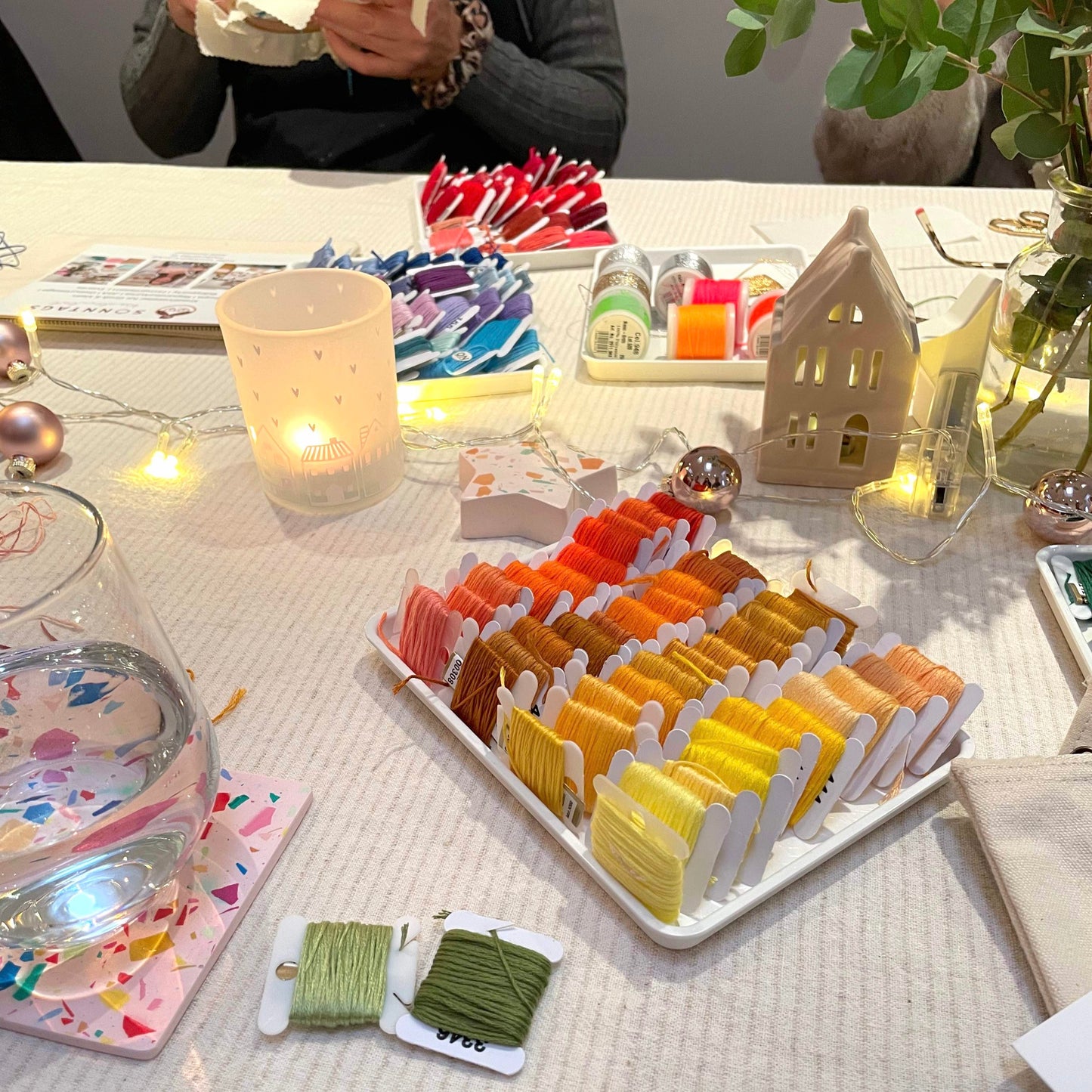 Das große Adventssticken in Düsseldof 30.11 - wir sticken Weihnachtsgeschenke