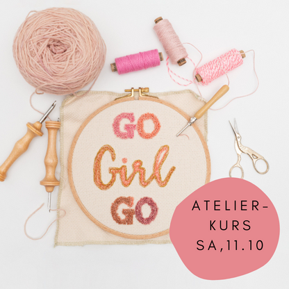 Punch Needle Workshop Düsseldorf – Kreativ Sticken lernen für Anfänger & Fortgeschrittene