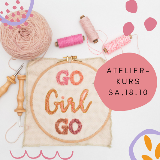 Punch Needle Workshop Düsseldorf 18.10 – Kreativ Sticken lernen für Anfänger & Fortgeschrittene