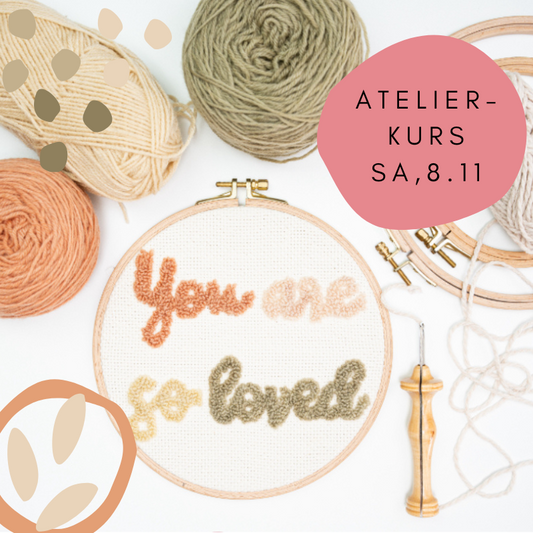 Punch Needle Workshop Düsseldorf 08.11 – Kreativ Sticken lernen für Anfänger & Fortgeschrittene