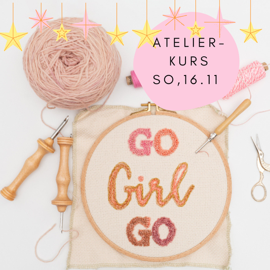 Punch Needle Workshop Düsseldorf 16.11 – Kreativ Sticken lernen für Anfänger & Fortgeschrittene