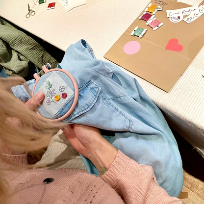 Kleidung besticken für Anfängerinnen: So, 06.04 ab 17.00 Uhr